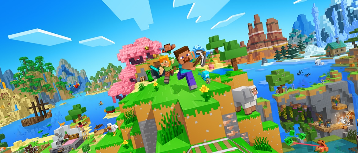 Visuel officiel Minecraft